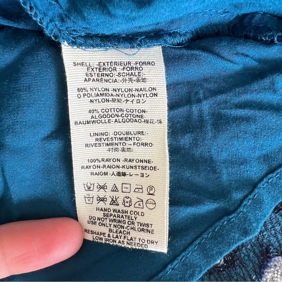 NWT Free People One Million Lovers Blue Lace Mini Dress - Picture 8 of 9